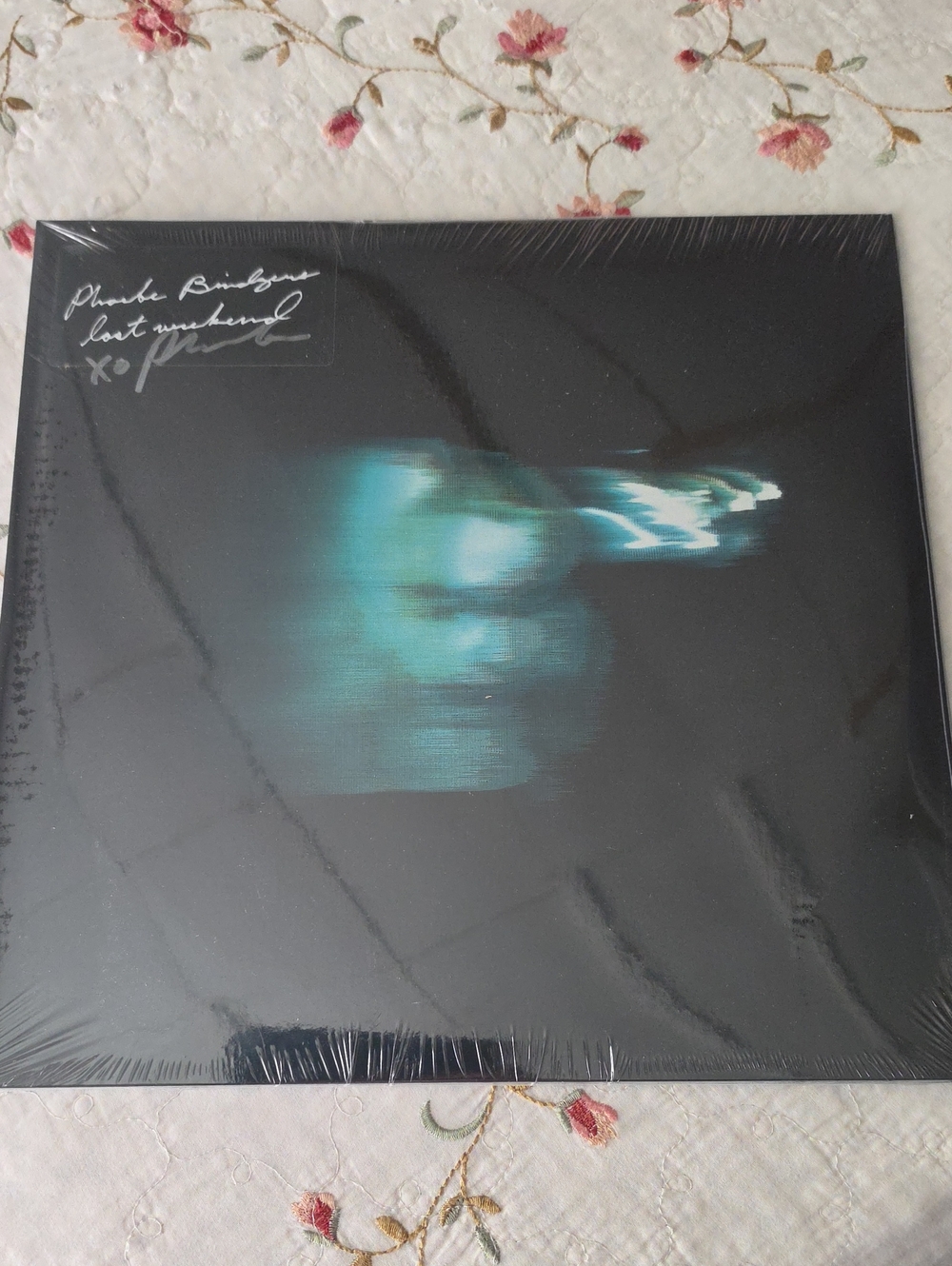 SIGNED Phoebe Bridgers LOST WEEKEND 2 lp Vinyl Glow In The Dark